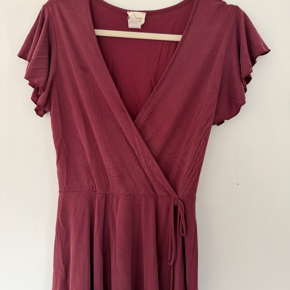 Caution to the Wind Wrap Top - Picture 3 of 3